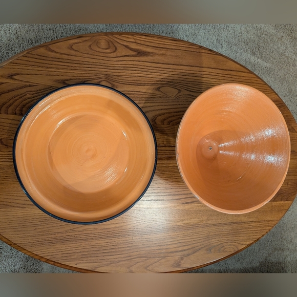 Williams Sonoma Handcrafted Blue/White Tunisian Tagine - Picture 4 of 11